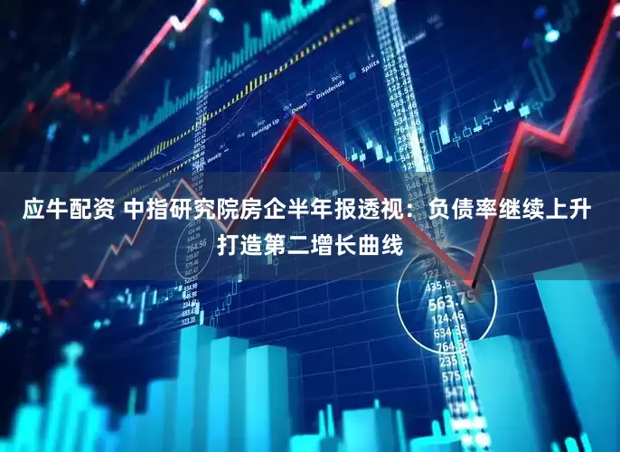 应牛配资 中指研究院房企半年报透视：负债率继续上升 打造第二增长曲线